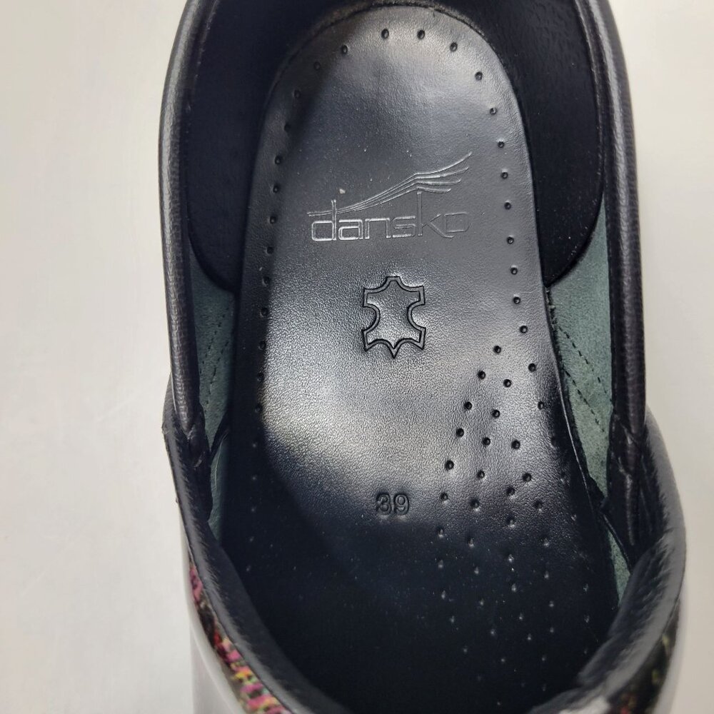 Dansko Women's Size 39 (US Size 9) Clog Shoes Slip On Multicolor - Picture 10 of 11
